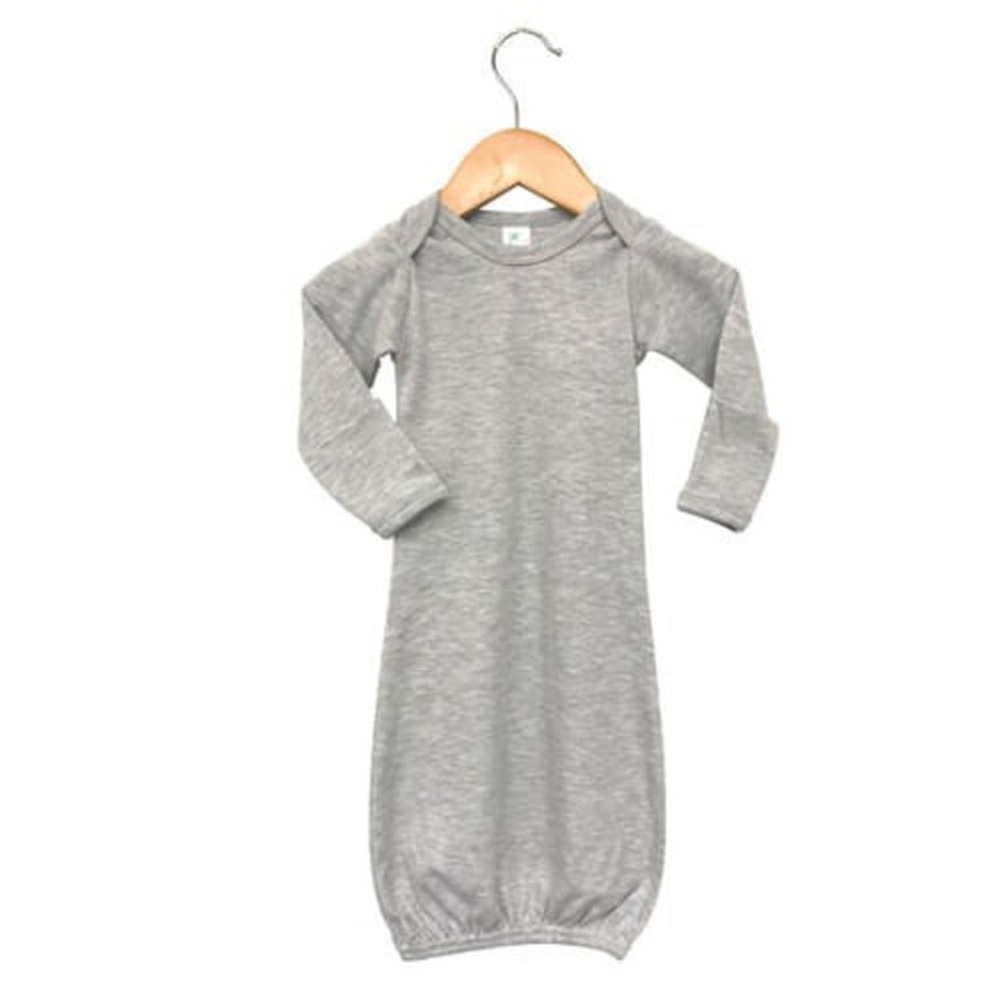 65/35 % Polyester/Cotton Infant Gown w/Mittens